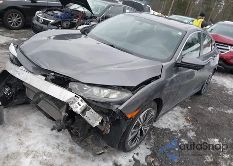 2018 Honda Civic Ex-T from USA, damaged, VIN 19XFC1E30JE004018